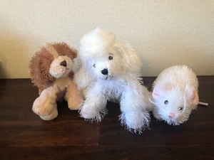 Ganz Lil Kinz Lot Of 3 Small Plushes—Mouse, Cocker Spaniel And Poodle EUC - Picture 1 of 7