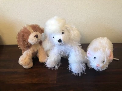 Ganz Lil Kinz Lot Of 3 Small Plushes—Mouse, Cocker Spaniel And Poodle EUC - Image 1 of 4