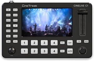 CineTreak CINELIVE C1 FHD 4-Channel Video Switcher Multi Format Recording Mixer  - Picture 1 of 8