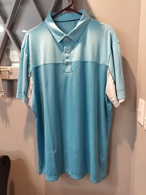 Mens Sligo Performance Golf Polo Shirt Moisture Wicking Quick Dry 2XL G86 - Image 1 of 4
