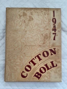 1947 The Cotton Boll - Central High School Jahrbuch von Jackson, Mississippi Miss - Bild 1 von 4