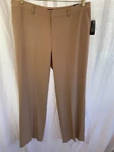 Nicole Miller Size 16 Tan Essentials Flat Front New with Tag $44.00 - Picture 1 of 5