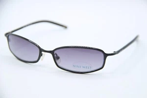 NUEVO NINE WEST COBBLER S 0006 NEGRO DEGRADADO AUTÉNTICO DISEÑADOR GAFAS DE SOL 53-16 - Imagen 1 de 4