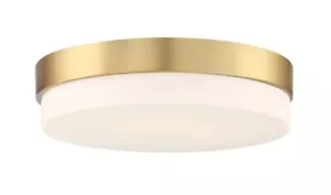 Access Lighting Lucia 14 in. 1-Light Gold Flush Mount - Picture 1 of 6