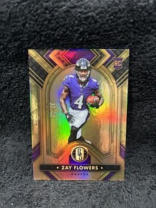 2023 Panini Gold Standard Zay Flowers Base RC /99 Baltimore Ravens #200