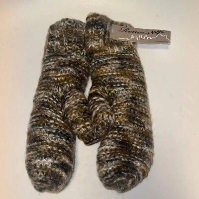 Anthropologie Renee’s NYC Accessories Gloves Metallic Fibre Cold Winter Gloves - Image 1 of 4