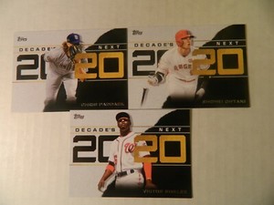 2020 Topps Decades Next 2020 Cards U Pick Your Choice - Stars