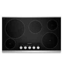 kitchenaid electric cooktop with downdraft