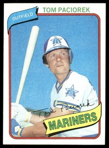 1980 Topps AA Tom Paciorek #481 NM-MT Or Better Seattle Mariners