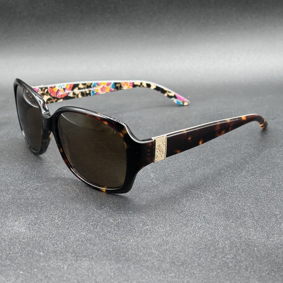 Vera Bradley Margarette Sunglasses Tort Suzan (SUZ) Polarized 55-16-135 Used - Image 1 of 4
