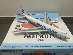 "Cartelera - Clipper Spark of the Ocean 1:200" InFlight 200 Pan American B747-100 - Imagen 1 de 1