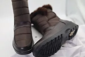 Viapipa Women Snow Boots Winter Chocolate Size 11 - Picture 1 of 6