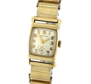 Vintage 1955 Hamilton WYNN 10K Gold Filled Manual Original Bracelet Watch RARE! - Picture 1 of 13