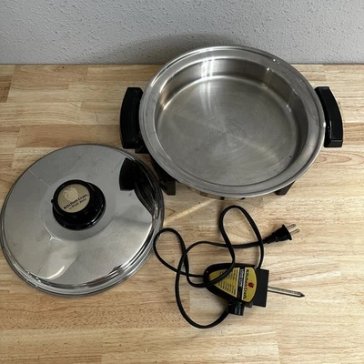 Kitchen Craft By West Bend Liquid Core Stainless Steel Electric Skillet 010OCU - Image 1 of 4