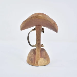 Maasai Wood Headrest with Strap Kenya - Picture 1 of 14