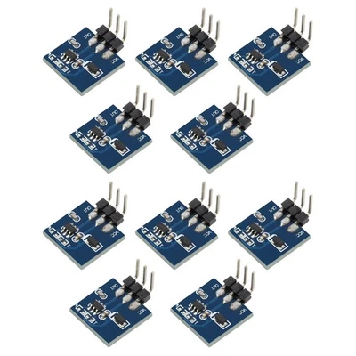 10Pcs 2.5-5V TTP223 Blue Capacitive Touch Switch Button Self-Lock Key Module h - Image 1 of 4