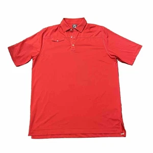 Camisa Polo Footjoy FJ Para Hombres Talla XL Golf Rosa Oscuro Mangas Cortas Calce Atlético - Imagen 1 de 4