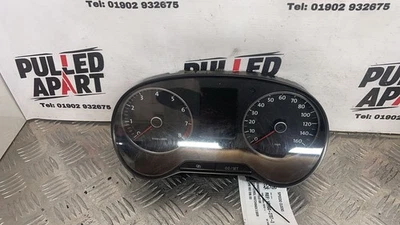 2009-2014 VW Polo 6r Hatchback 3 Door 1.2 CGP SPEEDO CLOCKS 6R0 902 096 0D - Image 1 of 4