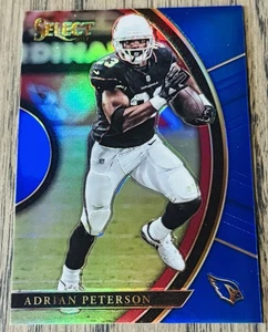 2017 Panini Select Concourse Blue Prizm /149 Adrian Peterson #95 - Picture 1 of 2