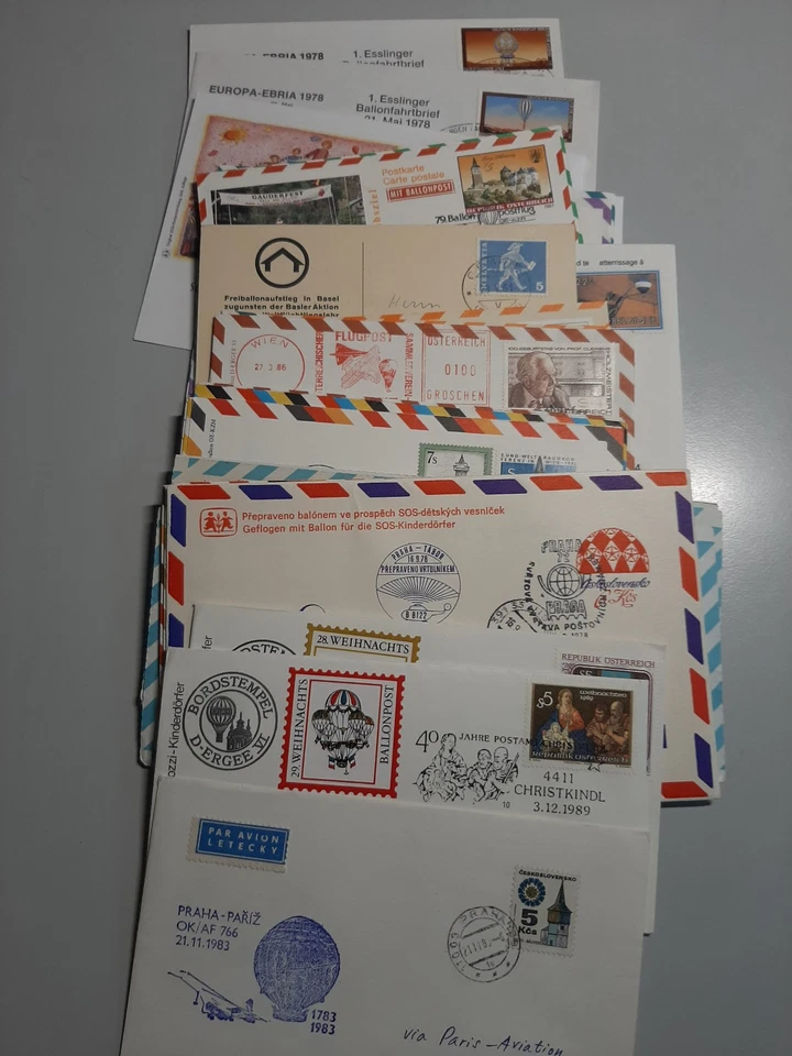 Alle Welt Sammlung Ballonpost - Bild 1 von 4