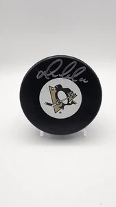MARIO LEMIEUX Signed Auto Official NHL Hockey Puck Pittsburgh Penguins COA 🏒 - Picture 1 of 4