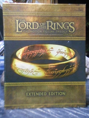 Lord of the Rings Extended Edition Blu-Ray DVD (New Line, 2011, 15-Disc Set) NM- - Image 1 of 4