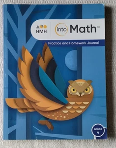 HMH: into Math Practice and Homework Journal Grade 4 2020 Test Prep - Picture 1 of 4