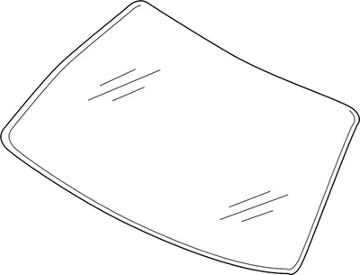 New Genuine Land Rover Front Windshield Glass Assembly (2017-2022) OE LR098150 Foto 1 de 4