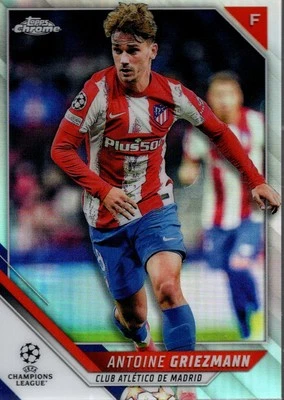 2021-22 Topps Chrome UEFA Champions League Refractors #171 Antoine Griezmann SCR - Image 1 of 2