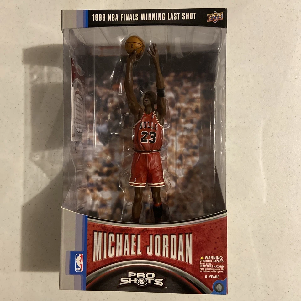 Pro Shots Upper Deck Michael Jordan NBA Finals 1998 Winning Last Shot Figure.  - Image 1 of 4