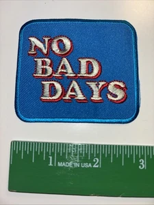 No Bad Days gestickter Aufnäher - Bild 1 von 1
