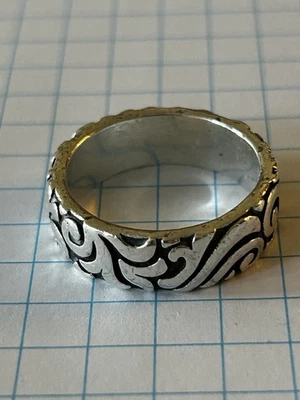 James Avery Sterling Silver  Eternal Waves Band Ring Size 10 Free Shipping - Image 1 of 4