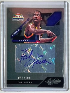 2012-13 Panini #16 Fat Lever Auto/108 Absolute Baloncesto - Marcas de Fama Firmado - Imagen 1 de 3