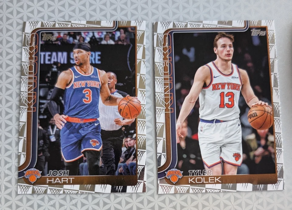 2025-26 Topps NBA Tipoff Blaster Exclusive SP NY Knicks Josh Hart Kolek - Image 1 of 1