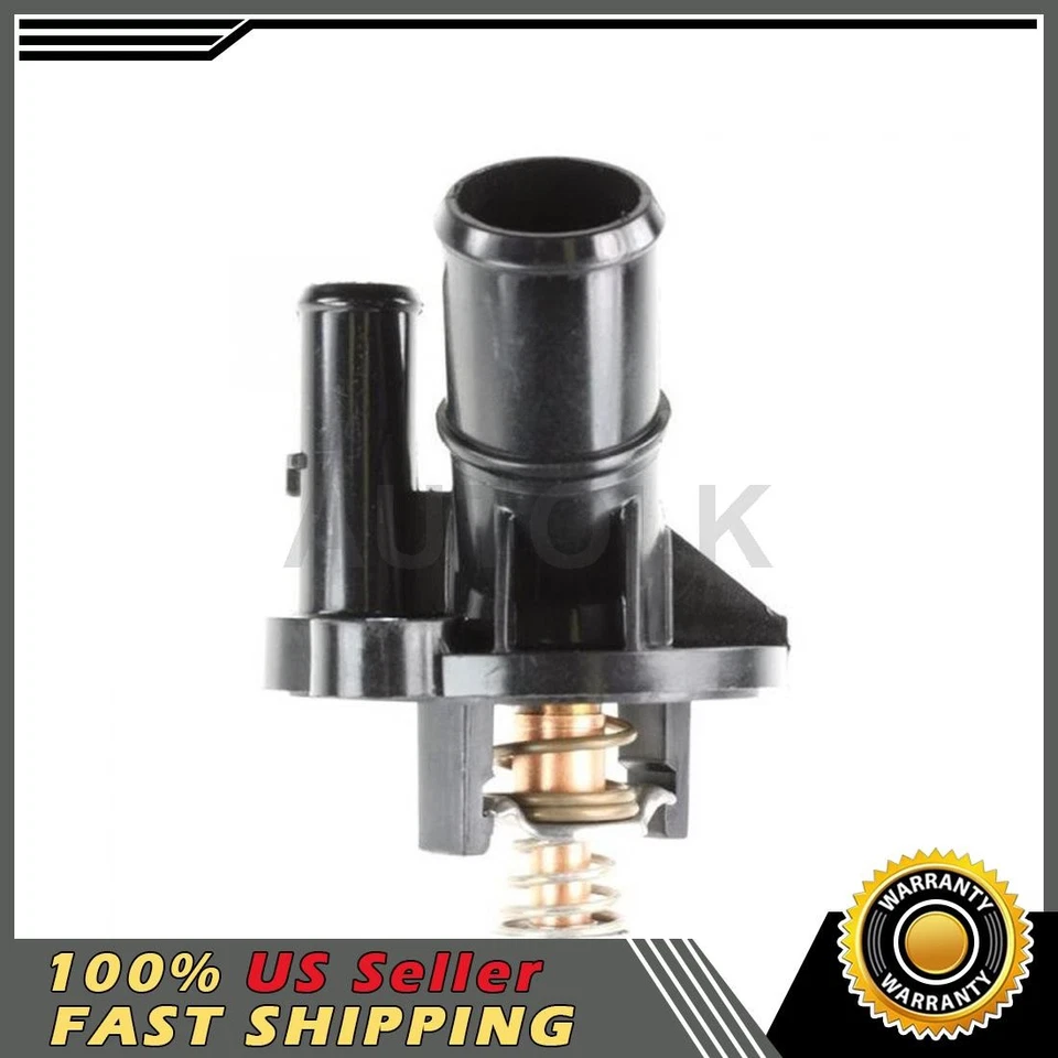 Carcaça do termostato líquido de arrefecimento do motor Motorad compatível com 2004 2005 2006 2007 Ford EcoSport - Imagem 1 de 4