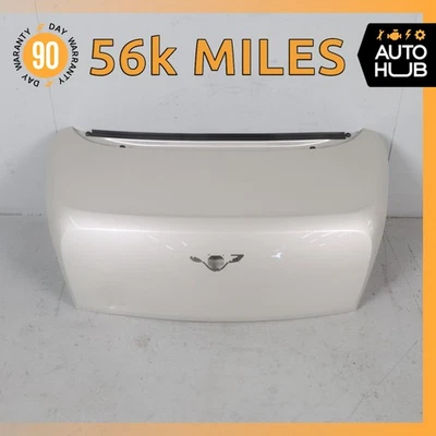 12-14 Bentley Continental GT Coupe Trunk Lid Panel Assembly White OEM 56k - Image 1 of 4