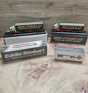 Paquete modelo camión fundido a presión Eddie Stobart X4 1:76 - Scania - Atkinson Borderer - Imagen 1 de 21