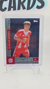 2025-26 TOPPS TEAM SET LENNART KARL SOCCER FC BAYERN MÜNCHEN RC Halo Foil - Picture 1 of 2