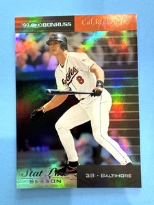 1999 Donruss Season Stat Line #22 Cal Ripken Jr. #066/163 ~Orioles **SHARP - Picture 1 of 7