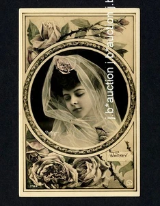 WHITNEY American Vaudeville Dancer Paris around 1900 / Cabaret Tänzerin * RPPC - Bild 1 von 1