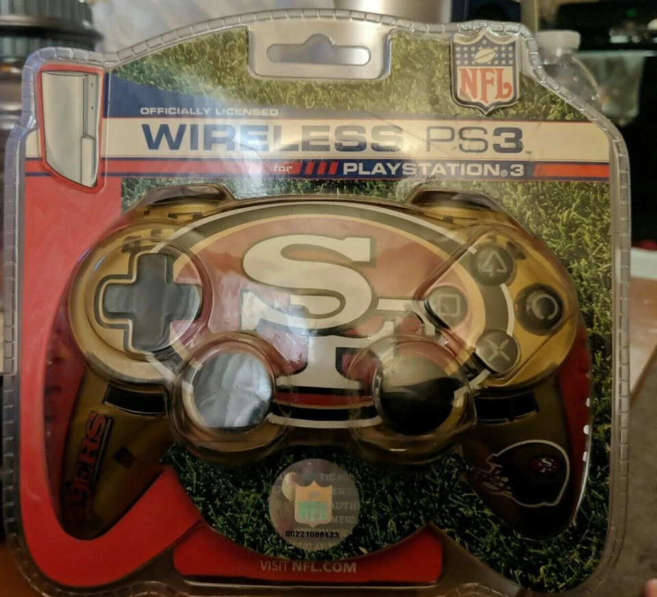 Mad Catz San Francisco 49ers NFL PlayStation 3 PS3 Wireless Controller  - Image 1 of 4
