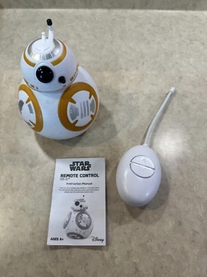 Disney Star Wars BB-8 RC Remote Control Droid Robot 49 MHZ - Image 1 of 4