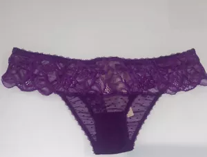 PANTY BIKINI STELLLA McCARTNEY GISELLE ENCANTADORA PÚRPURA TALLA M NUEVO CON ETIQUETAS S34-171 - Imagen 1 de 4