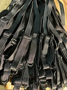 Bra Shoulder Strap 10mm Black Sew-In, Lingerie Making & Replacement - Picture 1 of 4