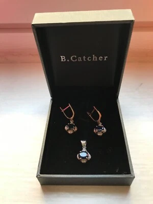 Orecchini e pendente di argento 925 - Immagine 1 di 3