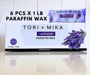 Paraffin Wax Refills 6 lbs Lavender Scent Paraffin Wax Blocks for Paraffin Bath - Picture 1 of 3