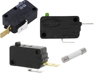 WB24X10205 & WB24X10204 and WB24X10146 Microwave Door Switch & Fuse - Picture 1 of 6