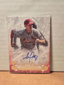2016 Topps Tier One Breakout Auto /299 Stephen Piscotty #BOA-SPI Rookie Auto RC - Picture 1 of 2