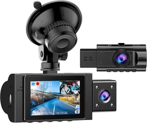 Dual Dash Cam 1080P Front and Inside Night Vision 24H Parking Monitor G-Sensor ! - Picture 1 of 13
