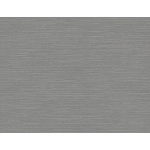2988-70708 Moroccan Charcoal Gray Sisal Texture Transitional Wallpaper Vinyl Un - Picture 1 of 3